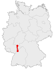 Bergstraße-ruten