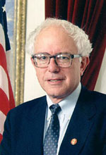 Sanders como representante no seu retrato oficial em 1991