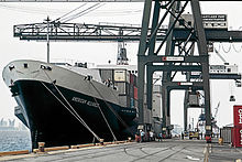 1970 general cargo vessel American Alliance converted into a container ship