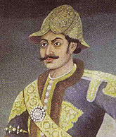 Bhimsen Thapa fra det magtfulde Thāpā Khalaka-dynasti, den mest berømte blandt Thapaerne