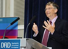 Bill Gates s'exprime au DFID