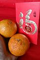 Tangerines with a hongbao