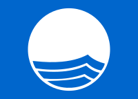 Sininen lippu -ohjelman logo ja symboli.
