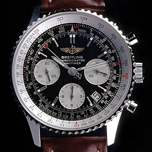 Breitling Navitimer rannekello, jossa on pyöreä liukusääntö  