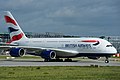 A British Airways A380.