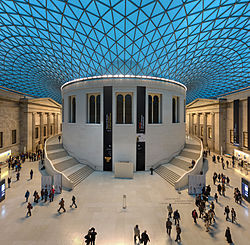 Binnen in het museum: het Grote Hof BM