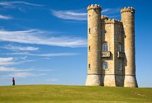 Torre de Broadway, Worcestershire, Inglaterra  