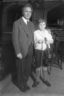 Jehudi Menuhins ar Bruno Valteru (1931)