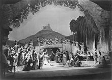 Ultima scena, Bayreuth Festspielehaus, 1930