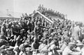 Camp overcrowded with Soviet POWs (1941)