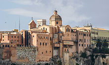 The cathedral in the old town Castello