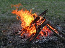 Many natural systems are metastable, so burns only occur after sufficient activation.