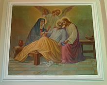 The death of St. Joseph, chiesa San Carlo Borromeo in San Marzano di San Giuseppe