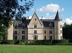 Château de Bourbilly (north side)