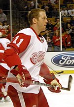 Daniel Cleary a făcut parte din echipa care a câștigat Cupa Stanley în 2007-2008.  