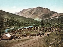 Roundup 1898 on the Cimarron River