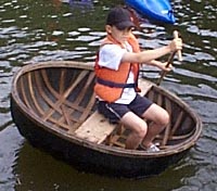 Korakki Severn-joella Ironbridgen lähellä.  