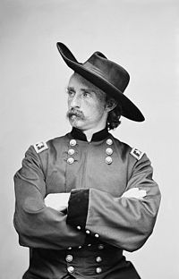 Ritratto del generale in carica George A. Custer, 1865