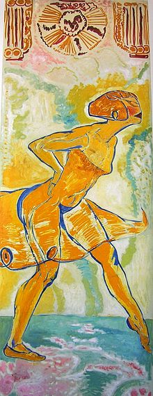 Danseuse jaune (gelbe Tänzerin) von Alexis Mérodack-Jeanneau, 1912