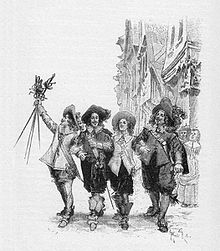 I tre moschettieri di Alexandre Dumas
