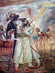 Morte di Afzal Khan