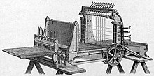 Industrial soap cutter 1878