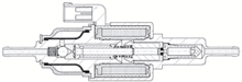 Metering pump for fuel