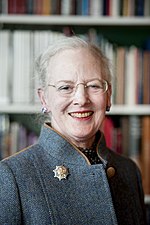 Margrethe a II-a este regină a Danemarcei din 1972  