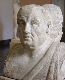 Bust of Seneca in the Berlin Collection of Classical Antiquities