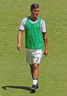 Dybala i træning for Juventus  