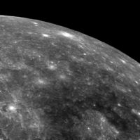 Mercurio - il cielo visto dalla superficie