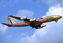 Ecuatoriana de Aviación 707-321C nel gennaio 1987