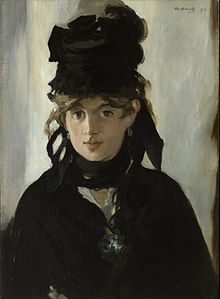 Morisot, 1872 von Manet gemalt