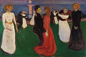 Livets dans , Munch 1899/1900
