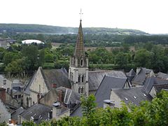 Chinon: the Saint-Maurice church.