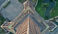 View from the third floor vertically downwards