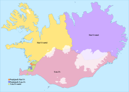 Constituencies of Iceland