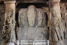Trimurti representation from Elephanta