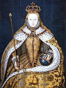 Elisabet I kruunajaispuvussaan