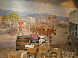 Enden af stien i Santa Fe, New Mexico