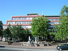 New town hall at Johannes-Rau-Platz