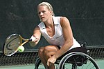 Esther Vergeer vandt sin ottende Australian Open og opnåede sin 404. sejr i træk i en kamp.  