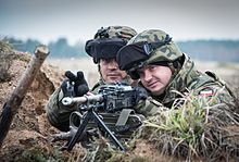 Exercise near Drawsko Pomorskie