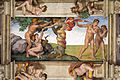 The story of Adam and Eve from the Sistine Chapel Ceiling