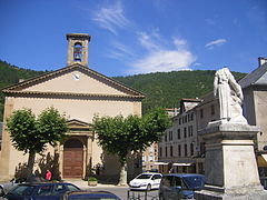 Protestant temple, Florac