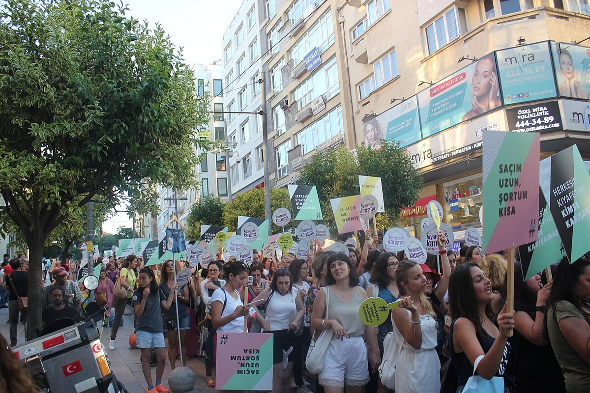 Tyrkiske kvinder i Istanbul  