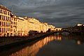 The Ponte Vecchio (old bridge)