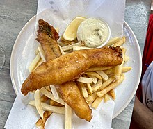 Australische fish and chips  