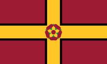 Vlag van Northamptonshire