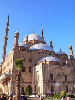 Mešita Mohameda Alího, Káhira; příklad klasické osmanské architektury